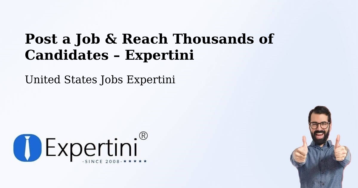 Post a Job in Kenvil – Hire the Right Talent - Kenvil, United States Jobs Expertini