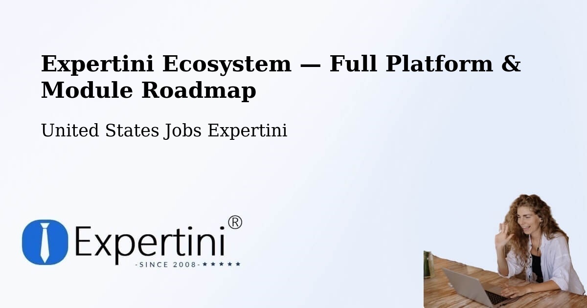 Expertini Ecosystem — Full Platform & Module Roadmap – Kenvil