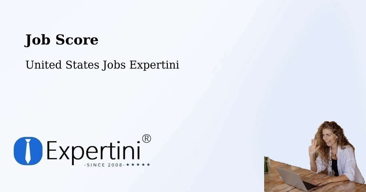 Job Score & Job Description Score Tool – Kenvil - United States Jobs Expertini