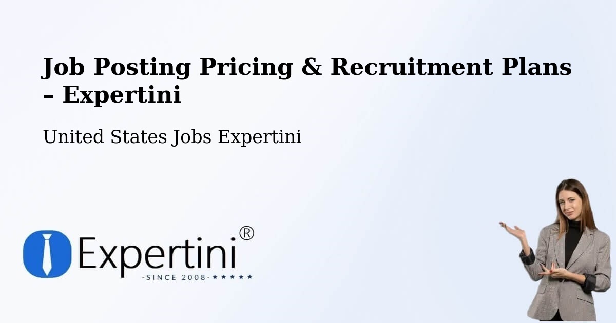 Job Posting Pricing & Recruitment Plans – Kenvil - Kenvil, United States Jobs Expertini